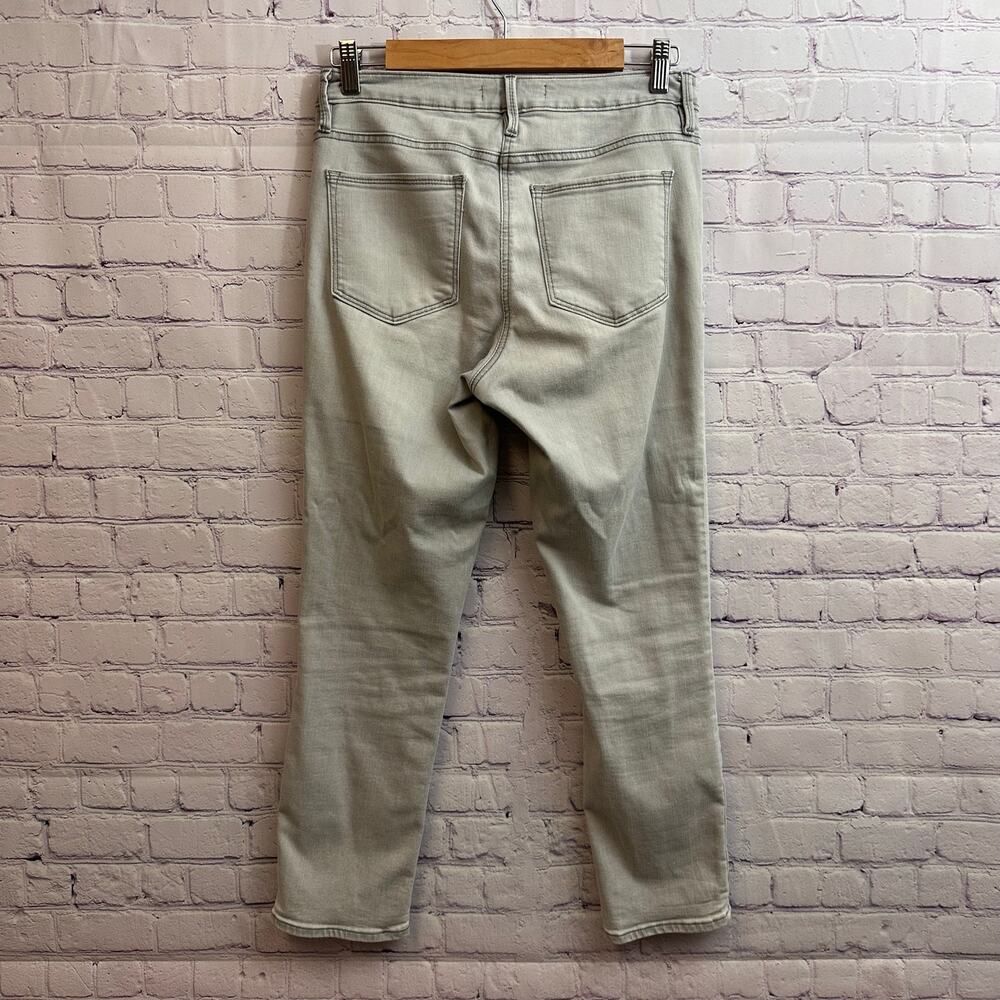 Athleta Sculptek Skinny Jeans Gray Five Pocket Mid Rise Ankle Pants Size 6 - Picture 7 of 11